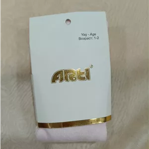 جوراب شلواری دخترانه آرتی (ARTI) ترکیه پنبه‌ای ضدحساسیت و پنجه تقویت‌شده