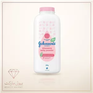 پودر بچه جانسون نشاسته ذرت فاقد تالک با رایحه شکوفه 200 گرم Johnson’s Blossoms Baby Powder