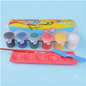 گواش 6 رنگ پیوسته آریا