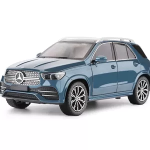 ماشین فلزی مرسدس بنز آبی مدل GLE350