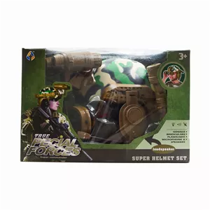 ست کلاه نظامی چریکی و تجهیزات تکاوری True Special Forces (سری Super Commander) مدل 1261 2