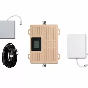 پکیج تقویت کننده آنتن موبایل هوشمند 3 باند 1500 میلی وات مدل FH1503-ALC برند KANTECH (درون شهری)