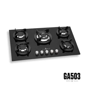اجاق گاز شیشه ای جانا مدل Ga503c مشکی