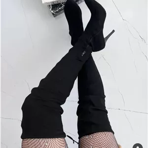 پوتین مجلسی بالای زانو زنانه