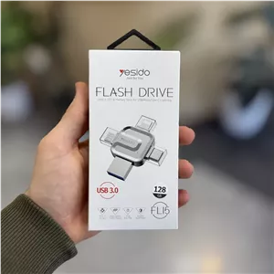 فلش مموری یسیدو مدل FL15 ظرفیت ۱۲۸ گیگابایت USB 3.0