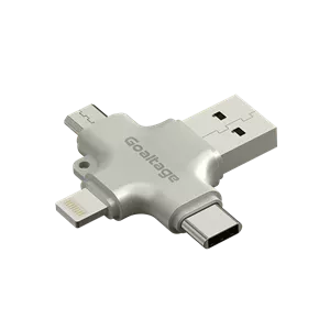 مبدل OTG چندکاره گلتیج مدل ADP04 MultiSync 4-in-1 OTG Adapter