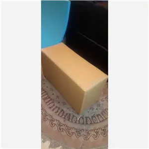 پاف نیمکت دونفره بدون باکس چرم مبلمان آپادانا مدل 610648