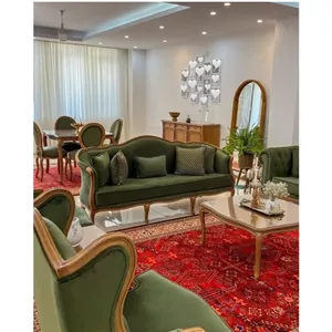 مبل نئو کلاسیک کوئین فرانسوی مبلمان آپادانا مدل 614639