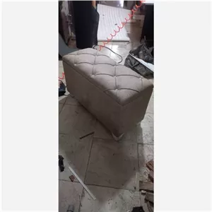 پاف باکس دار پاف صندوق دار دونفره پارچه ای مبلمان آپادانا مدل 616250