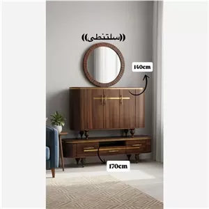 آینه کنسول رنگ بندی دلخواه مشتری مبلمان آپادانا apadana مدل 618078