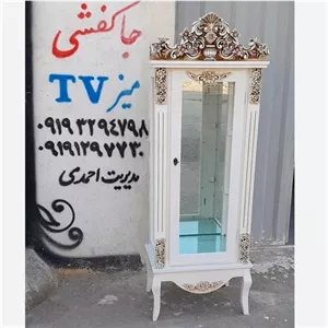 مینی بوفه منبتی گلدانی طرح زیبا مبلمان آپادانا apadana مدل 619544