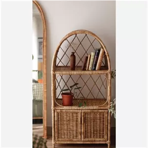 بوفه 3طبقه حصیری شلف کتابخانه کمد اسکلت چوبی سفارشی مبلمان آپادانا apadana مدل 628105