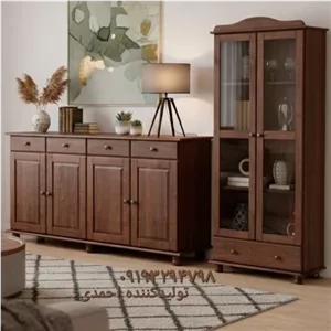 میزکنسول ست بوفه فندقی کلاسیک مبلمان آپادانا apadana مدل 621716