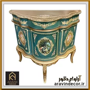 بوفه چوبی سه درب و یک کشو ویکتوریا مبلمان آپادانا apadana مدل 622382