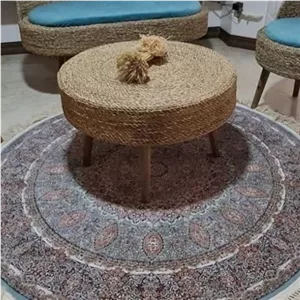 میز پاف پایه دار جلو مبلی حصیری سایز مختلف مبلمان آپادانا apadana مدل 622722