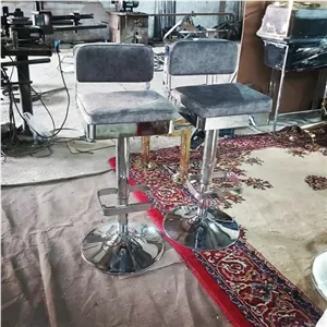صندلی اپن جزیره پیشخوان کانتر صندوق مدل تیگو کروم مبلمان آپادانا apadana مدل 630180
