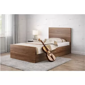 تخت خواب یک نفره مدل البرز سایز 90×200 قابلیت جکدار مبلمان آپادانا مدل 602943