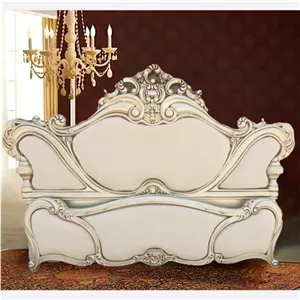 تخت خواب سلطنتی مدل سه قاب لمسه مبلمان آپادانا مدل 600324