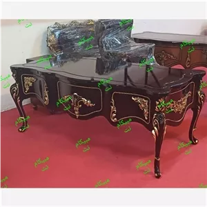 میز مدیریت کلاسیک چوبی با طول 180 سانتی متر مبلمان آپادانا apadana مدل 637247