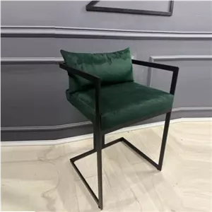 صندلی کانتر اپن بار نهارخوری جزیره ناپل مربع مشکی استاتیک مبلمان آپادانا apadana مدل 633217