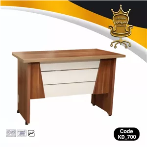 خرید میز کارشناسی اداری KD700 میز اداری ملامینه ضد خش با یک سال ضمانت مبلمان آپادانا apadana مدل 636696