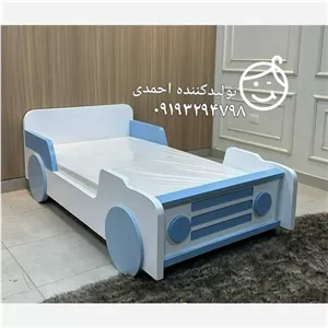 تخت خواب نوجوان کلاسیک طرح ماشین مبلمان آپادانا مدل 604239