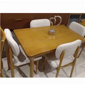 نهارخوری پرومکس 6 نفره باچوب راش گرجستانکنسلی ومرجوع نداریم مبلمان آپادانا مدل 604979