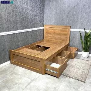 تخت خواب یک نفره تمام ام دی اف می باشد ارسال به سراسر کشورF205 مبلمان آپادانا مدل 600536