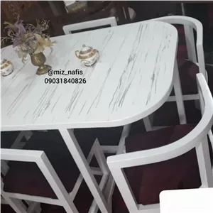 غذاخوری کمجا طرح سنگی 6 نفره مبلمان آپادانا مدل 605838