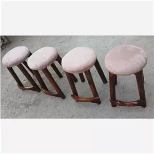 صندلی چوبی اپنی صندلی اپن جزیره چهارپایه بلند اوپن کانتر پیشخوان در بسته 5 تایی مبلمان آپادانا مدل 607643