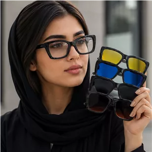 عینک طبی کاور دار برند : Rayban