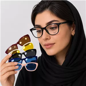 عینک طبی کاور دار برند : Rayban