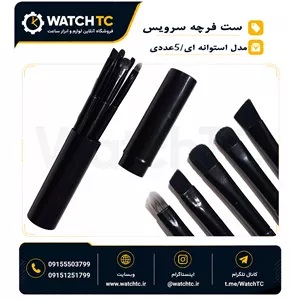 ست فرچه تمیزکاری و سرویس قطعات ظریف | ۵ عددی