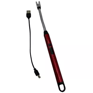فندک برقی پلاسما شارژی USB-C مدل گردن انعطاف‌پذیر