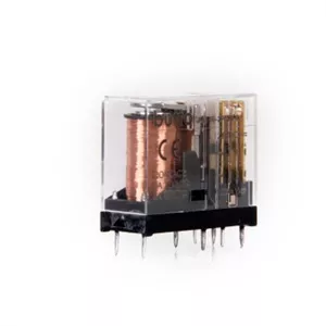 رله شیشه ای 5 پایه سوزنی کتابی بوتو  BUTTO 14F-1PL