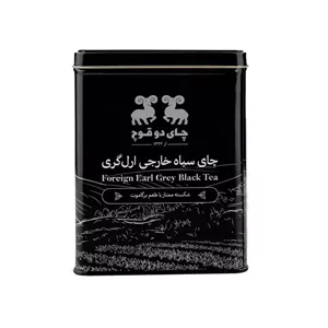 چای ممتاز ارل‌گری دو قوچ هندوستان قوطی فلزی