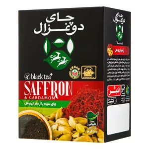 چای هل و زعفران دوغزال اکبر
