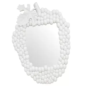 آینه دیواری طرح کلاسیک مدل خوشه انگور سبز