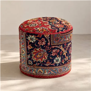 پاف کلاژ فرش دستبافت تبریز؛ نشیمن مدرن با اصالت ایرانی (طرح وینتیج)