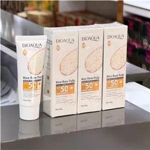 ضدآفتاب تیوپی بی رنگ برنج بیواکوا BIOAQUA