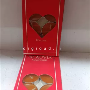 شمع وارمر ۴ ساعته ۱۰ عددی نارنجی 