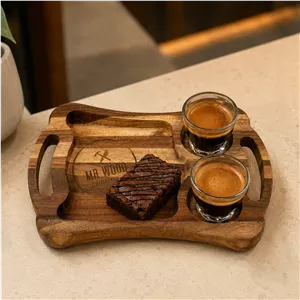 سینی چوبی | مناسب قهوه خوری