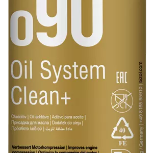 موتور شو و مکمل شستشوی موتور بیزول Bizol System Clean  o90 حجم 300 میلی‌لیتر