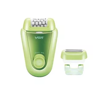 موبر و اپیلاتور بانوان وی جی آر مدل VGR V-758 دوکاره با سری اپیلاتور و شیور