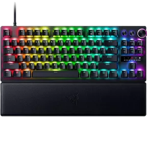 کیبورد با سیم ریزر مدل BlackWidow V4 Pro Yellow Switch