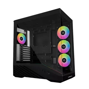 کیس گیمینگ لیان لی مدل Vector V100 Black