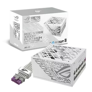 پاور ماژولار ایسوس مدل ROG Strix 1000W Platinum White Edition