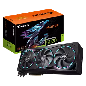 کارت گرافیک گیگابایت مدل AORUS GeForce RTX 5080 MASTER 16G