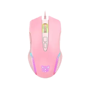 موس با سیم اونیکوما مدل CW905 Pink