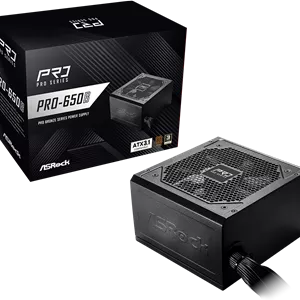 پاور غیر ماژولار ازراک مدل PRO-650B 650W